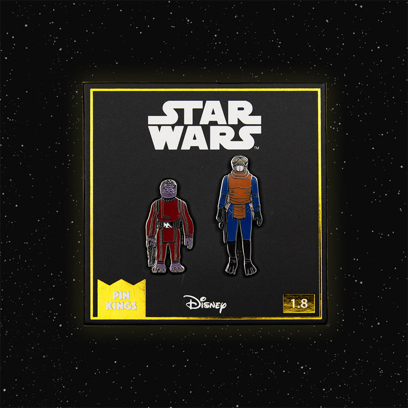 Star Wars Pin-Set 1.8 – Walrus Man und Snaggletooth