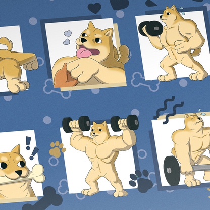 Much Swole Print