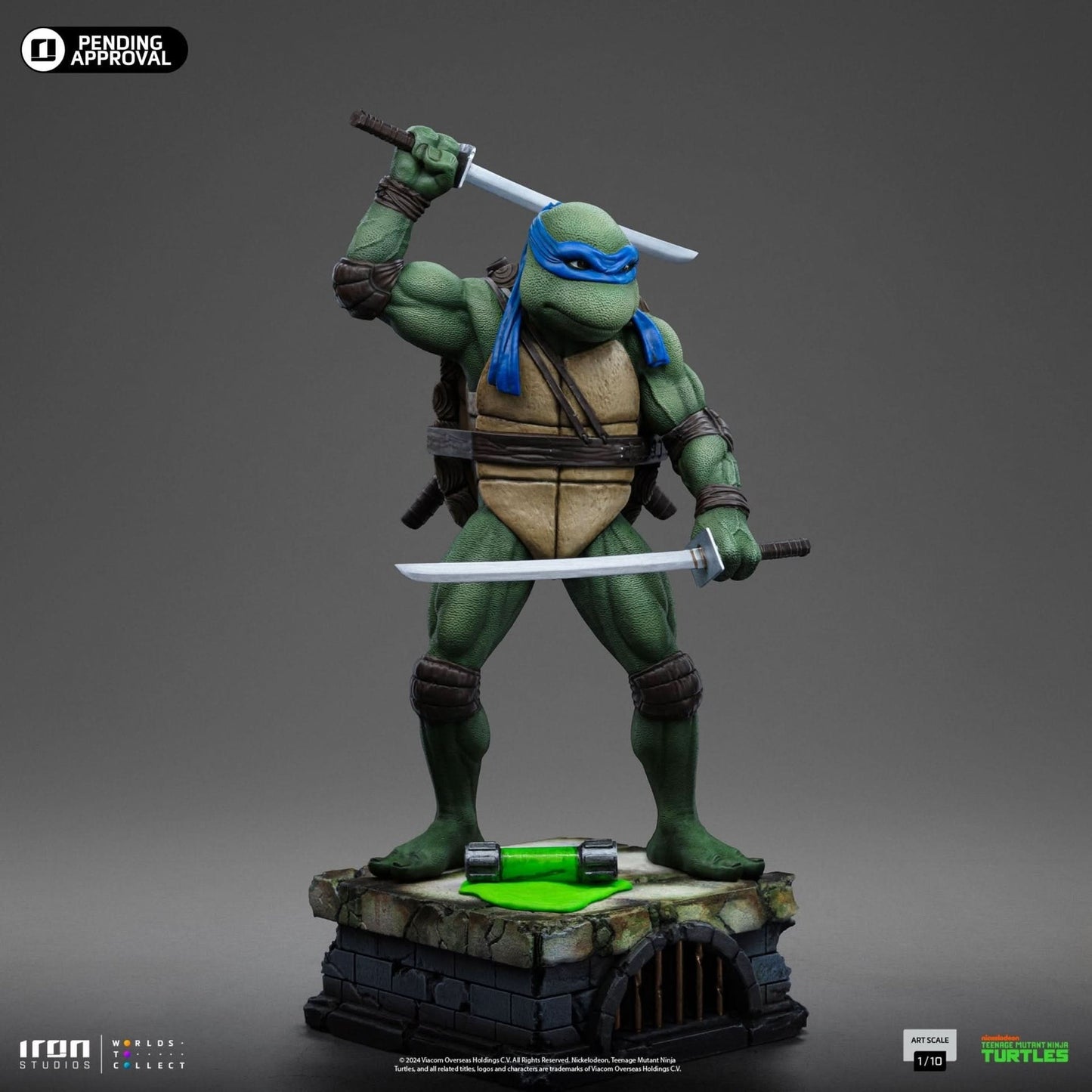 Statue Leonardo - TMNT Movie - Art Scale 1/10 - Teenage Mutant Ninja Turtles