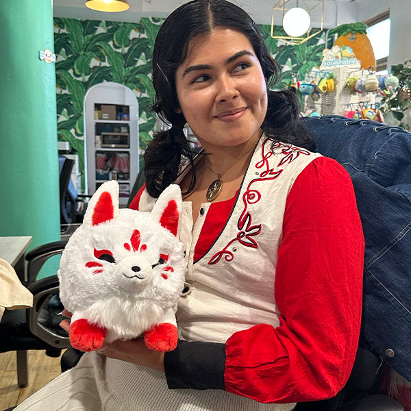 Peluche Mini Squishable – Bébé Kitsune