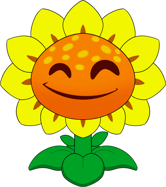 Sonnenblumen-Plüschtier (23 cm)