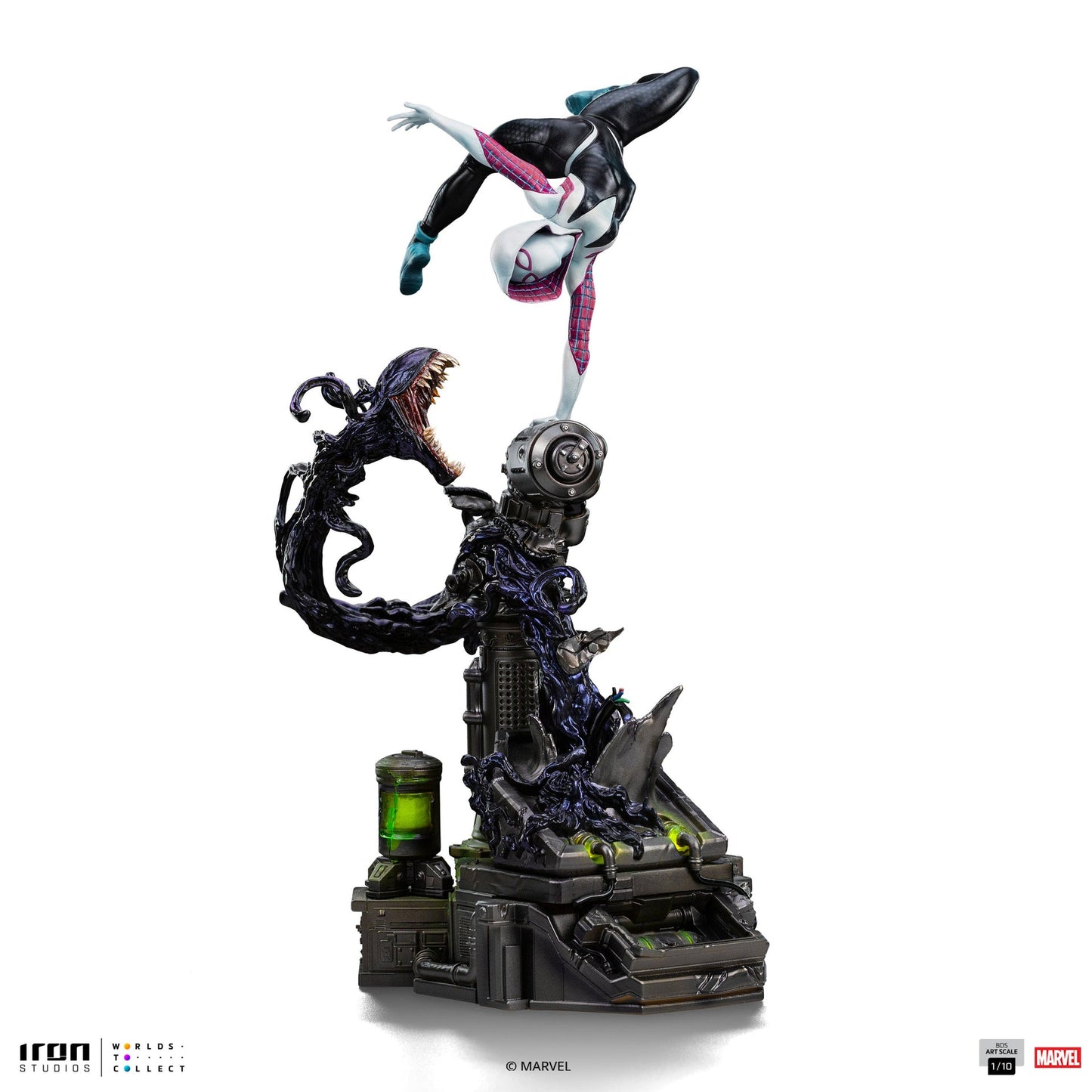 Ghost-Spider Statue - Spider-Man vs Villains Diorama - Art Scale 1/10 - Marvel Comics