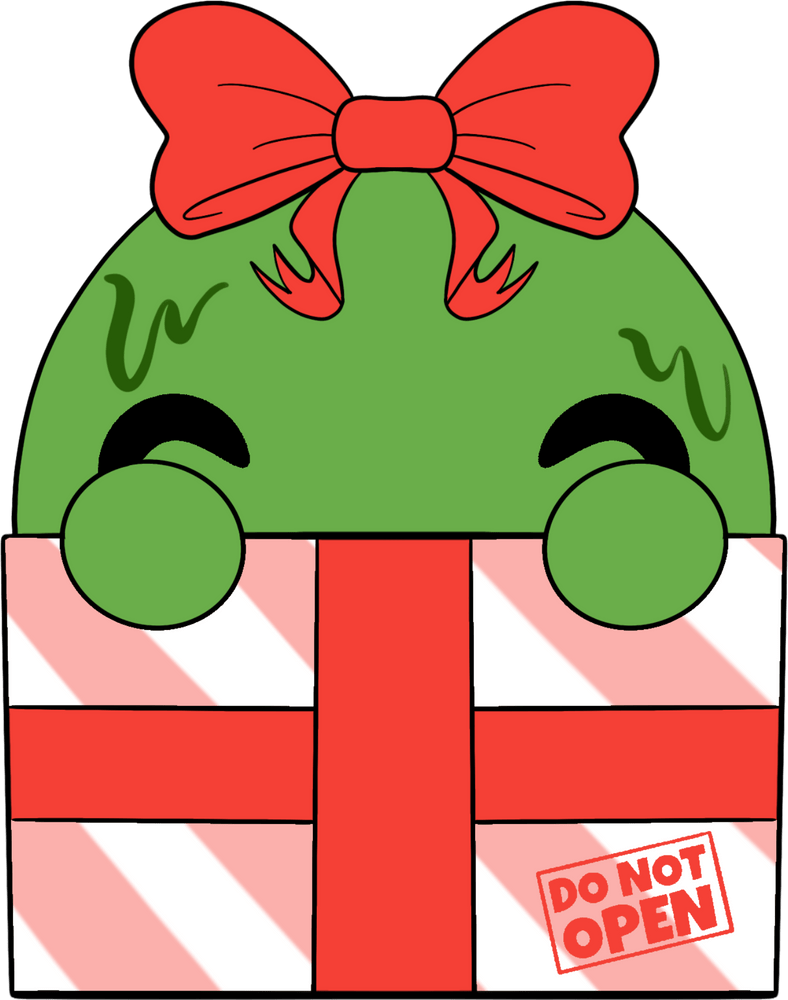 Wrapped Slimecicle Stickie (15 cm)