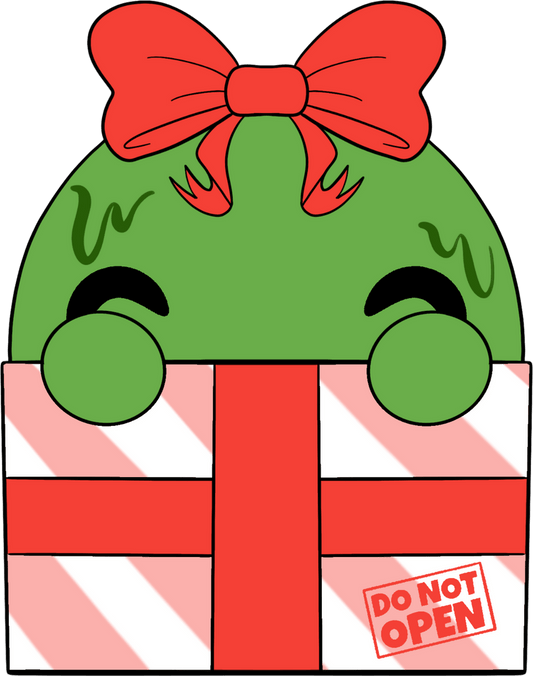 Wrapped Slimecicle Stickie (6in)