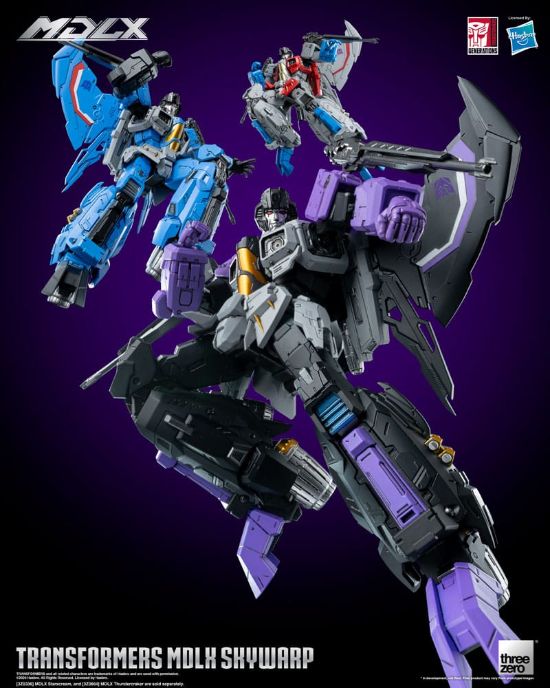 Transformers MDLX Skywarp action figure 20 cm