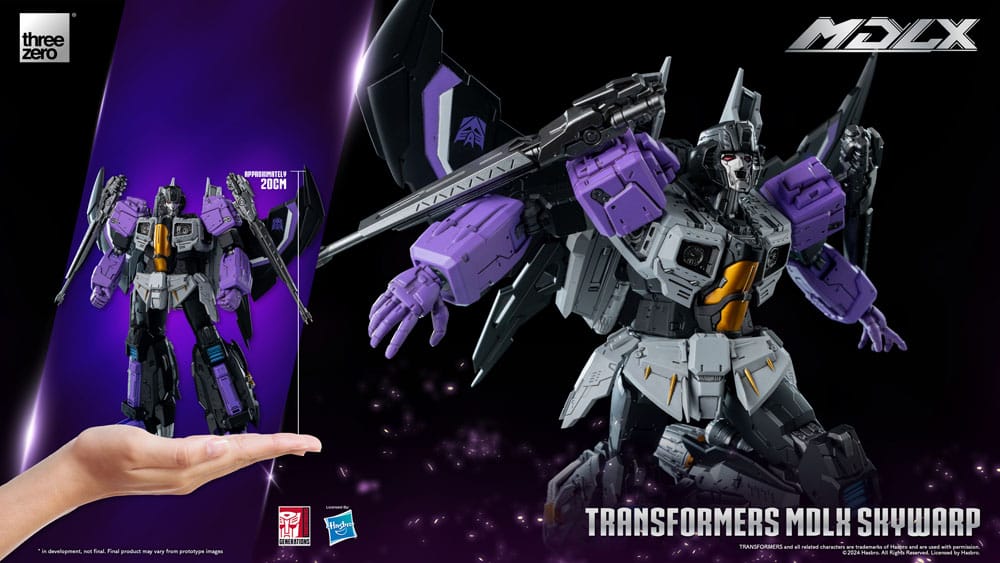 Transformers MDLX Skywarp action figure 20 cm