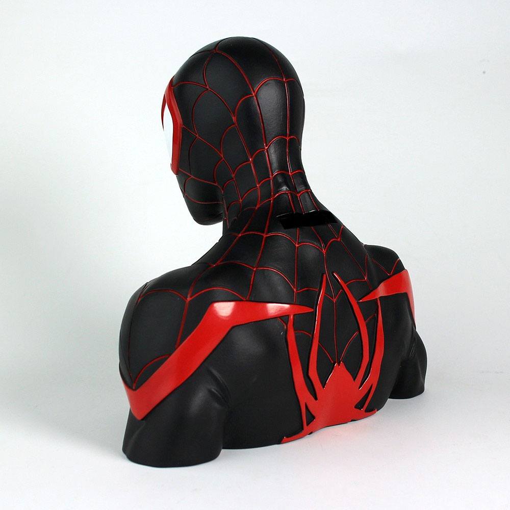 MARVEL - Sparschwein Blisterbox - Miles Morales Deluxe Büste 20 cm