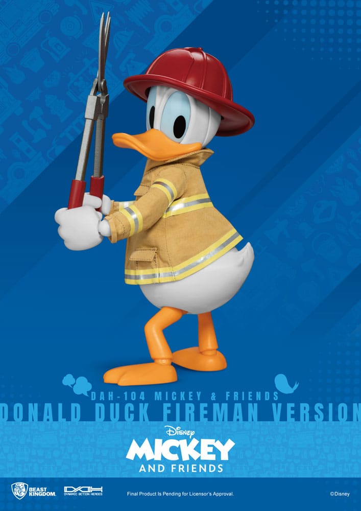 Donald Duck Feuerwehrmann-Version – VORBESTELLUNG*