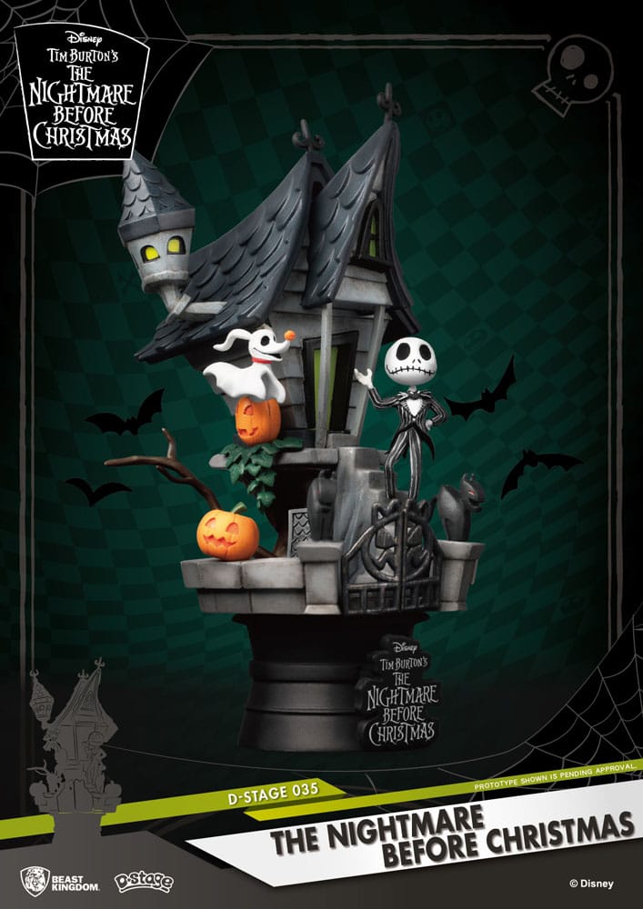 d stage the nightmare before christmas beast kingdom toys