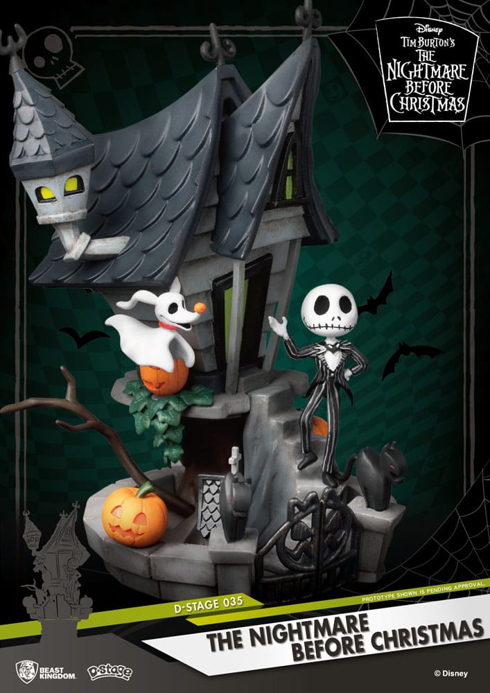 d stage the nightmare before christmas beast kingdom toys
