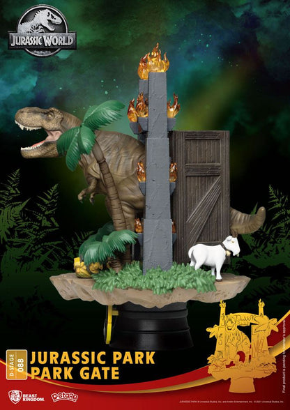 Diorama D-Stage Jurassic Park – Park Gate 