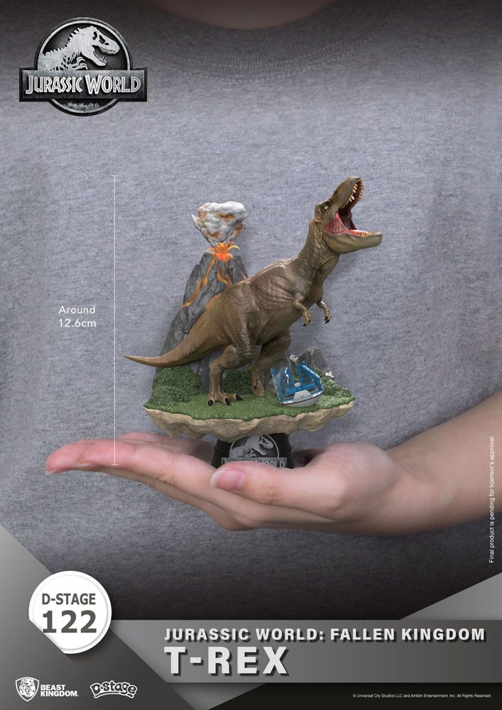 Diorama Jurassic World: Das gefallene Königreich – T-Rex 