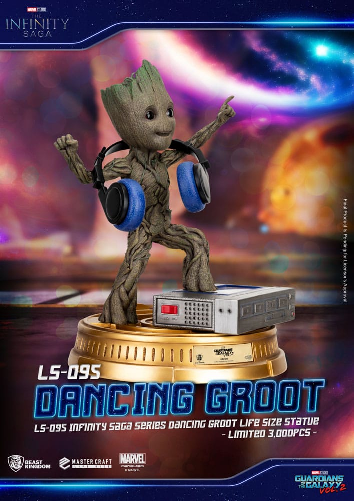 Statuette Les Gardiens de la Galaxie  - Dancing Groot - PRECOMMANDE*