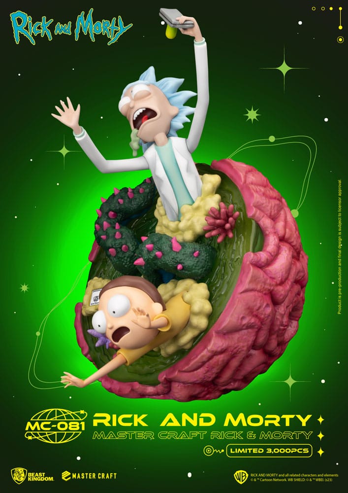 Statuette Rick and Morty Master Craft - PRECOMMANDE*