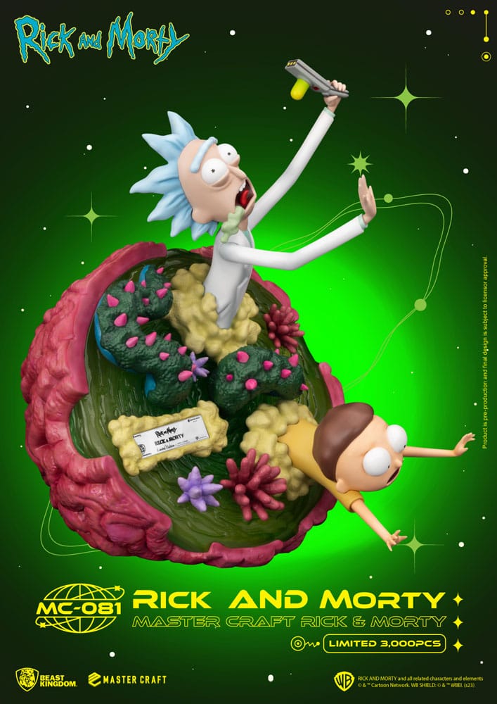 Statuette Rick and Morty Master Craft - PRECOMMANDE*