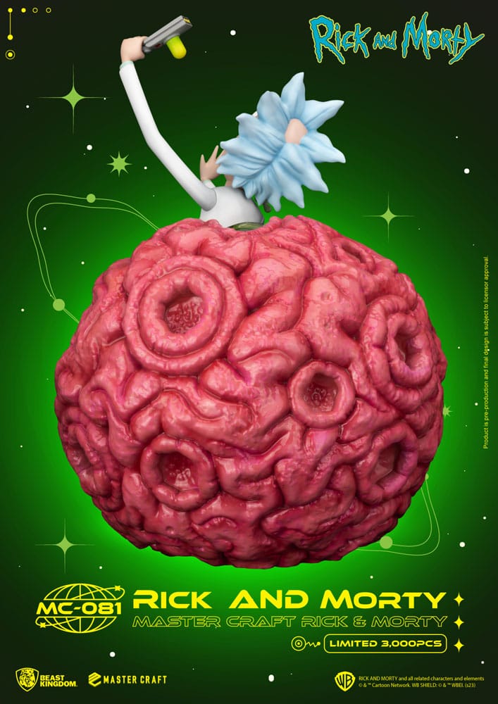 Rick und Morty Master Craft-Statuette – VORBESTELLUNG*