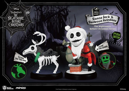 Santa Jack & Skeleton Rentier Mini Egg Angriff