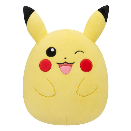 Peluche Jumbo Squishmallows Pokémon - Winking Pikachu