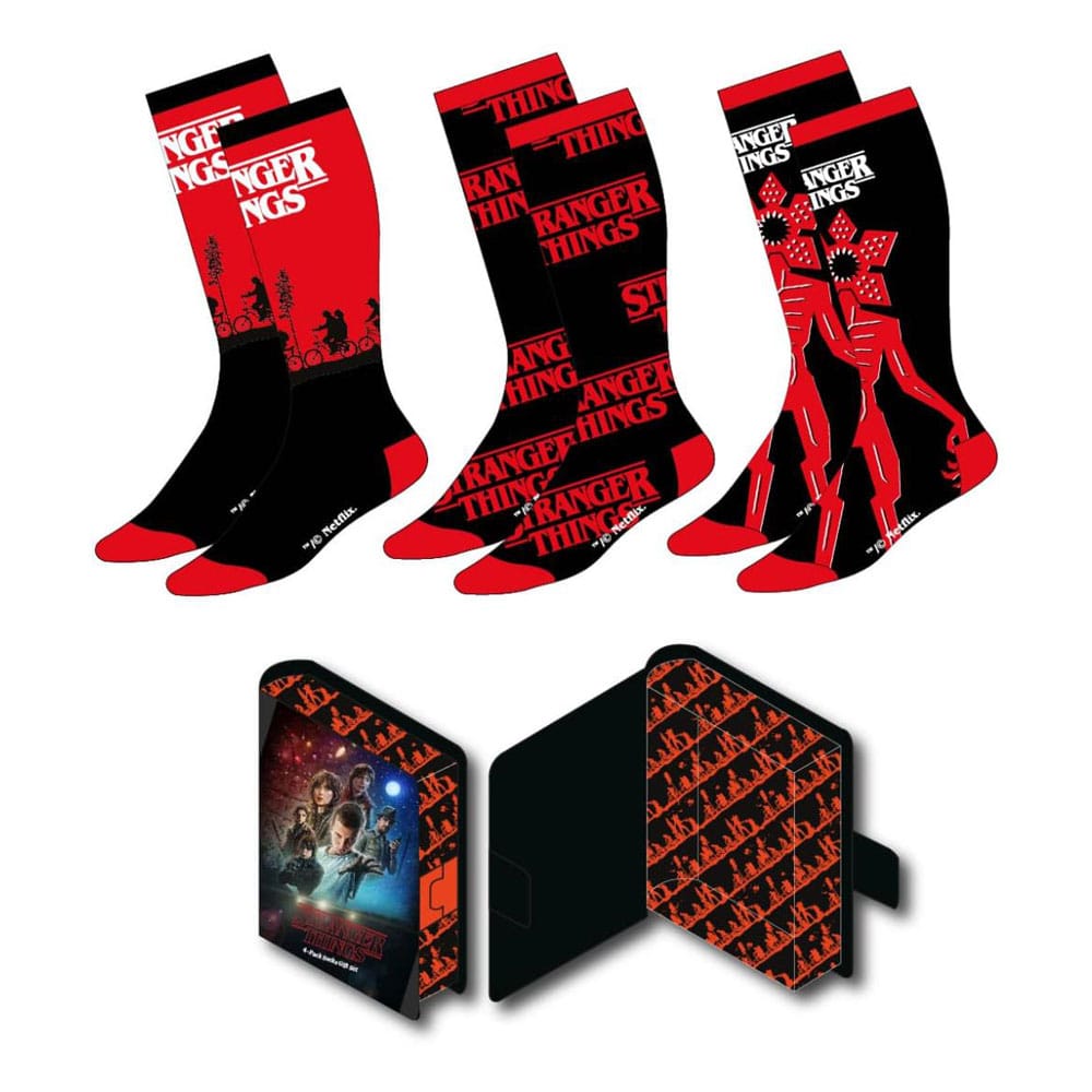 Pack de 3 paires de Chaussettes Stranger Things