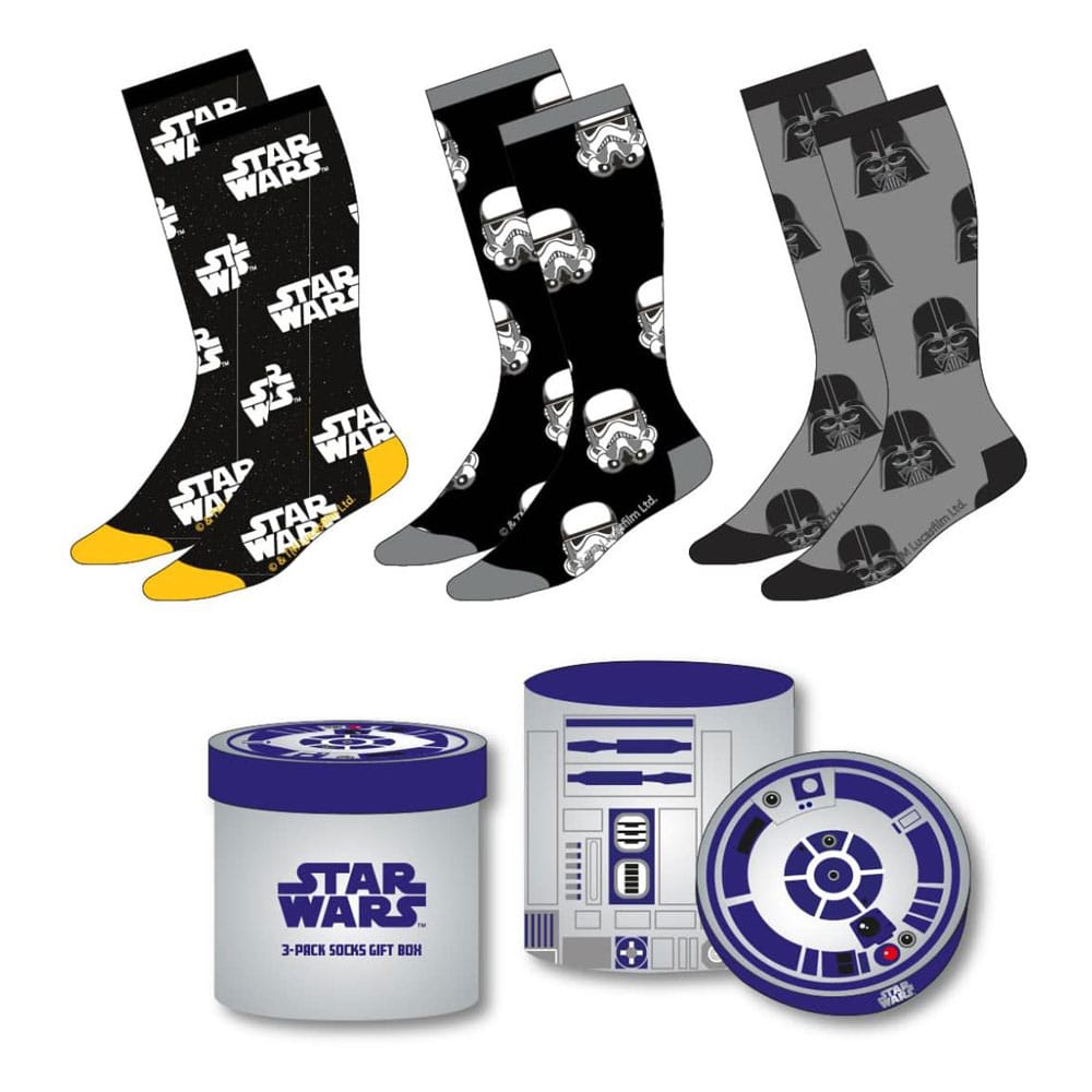 Pack de 3 paires de Chaussettes Star Wars