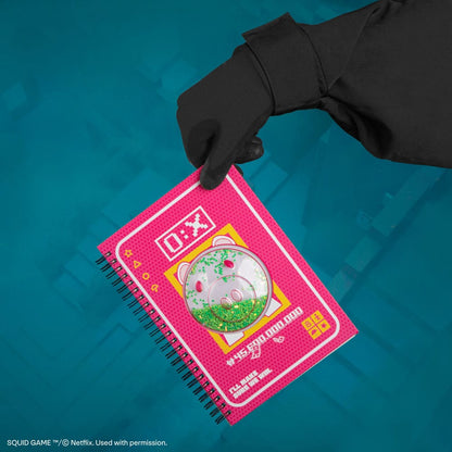 Notizbuch für Tintenfischspiele – Sparschwein