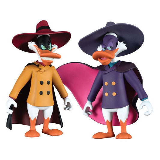 Pack 2 Figurines Darkwing Duck & Negaduck