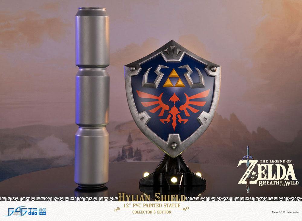 Die Legende von Zelda: Breath of the Wild-Statue – Hylian Shield Collector's Edition 