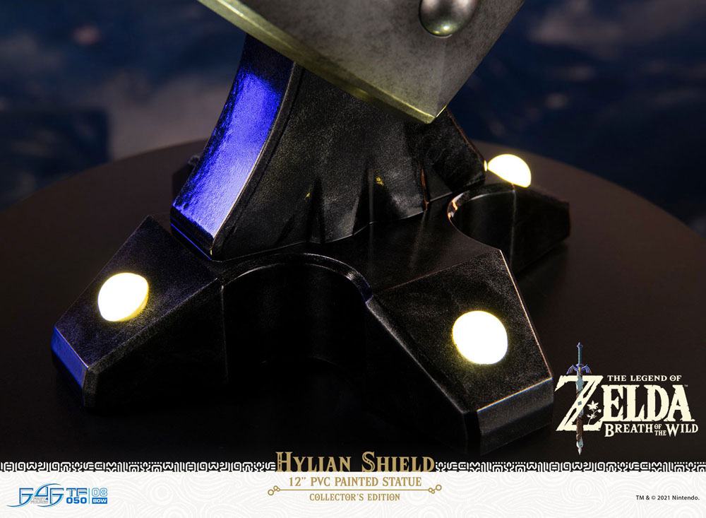 Die Legende von Zelda: Breath of the Wild-Statue – Hylian Shield Collector's Edition 