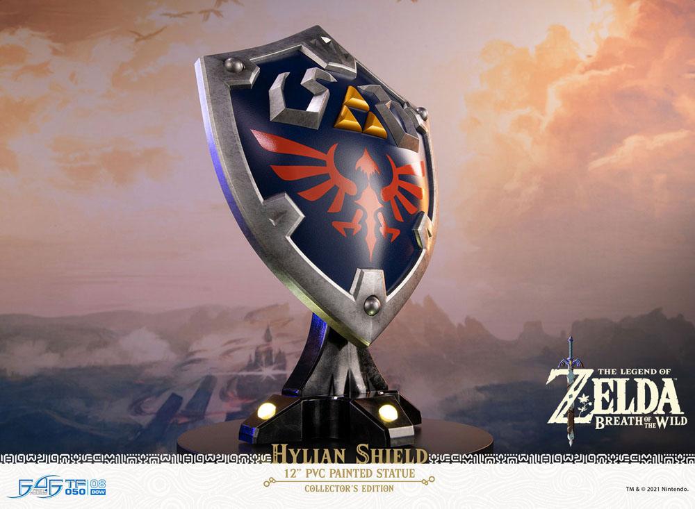 Die Legende von Zelda: Breath of the Wild-Statue – Hylian Shield Collector's Edition 