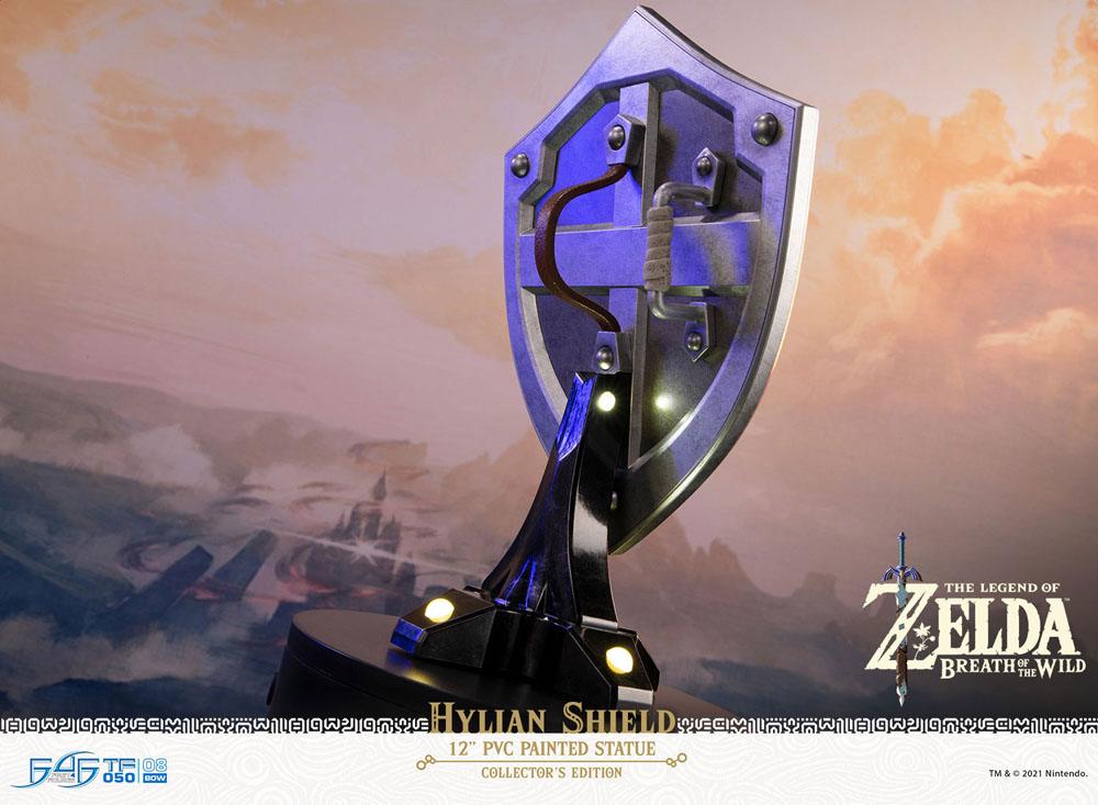 Die Legende von Zelda: Breath of the Wild-Statue – Hylian Shield Collector's Edition 