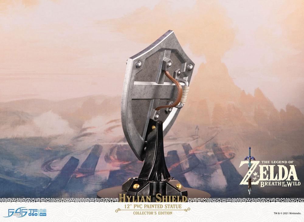 Die Legende von Zelda: Breath of the Wild-Statue – Hylian Shield Collector's Edition 