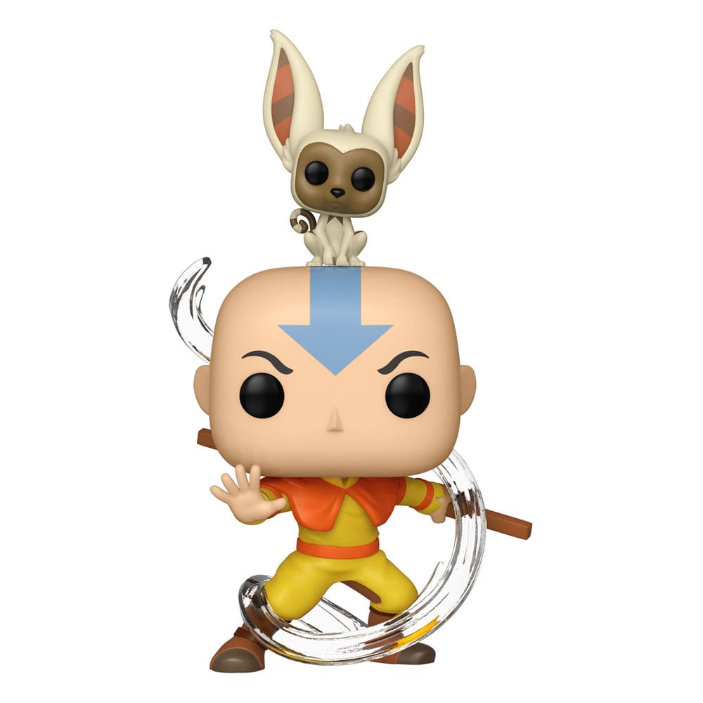 AVATAR POP N° 534 Aang With Momo Avatar, le dernier maître de l'air Figurine POP! Animation Vinyl Aang w/ Momo 9 cm