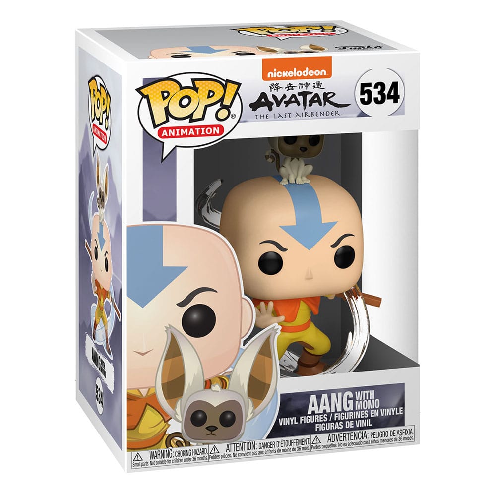 Aang avec Momo