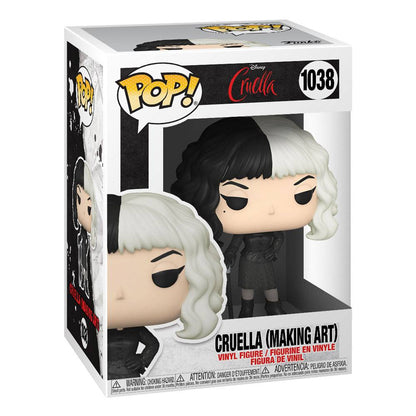 Cruella POP! Disney Vinyl Cruella (Making Art) 9 cm