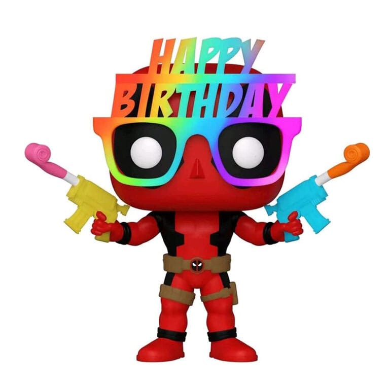 Deadpool with Birthday Glasses - PRE-ORDER* 