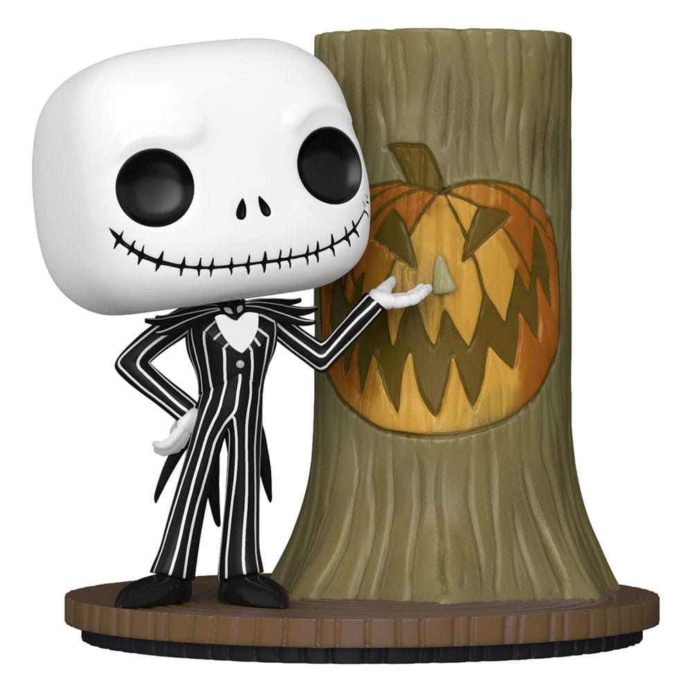 Pop! Deluxe Jack Skellington avec porte d'Halloween