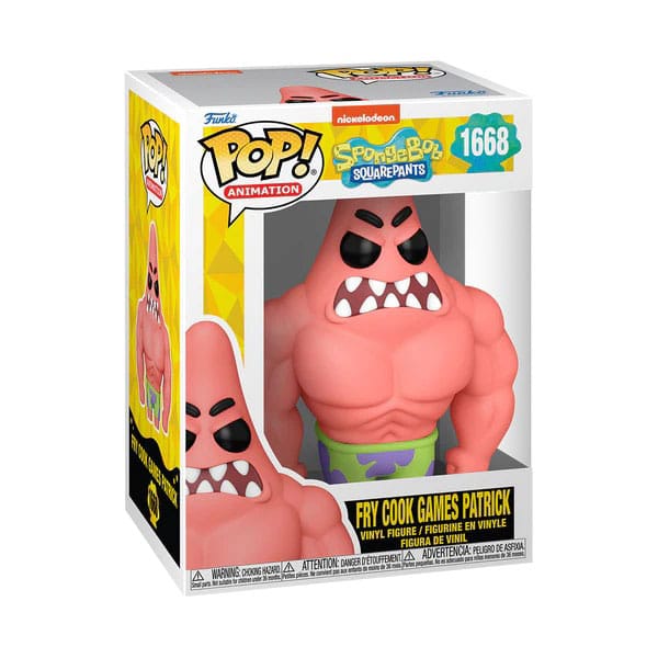 POP! Patrick w/Muscles 9 cm - SpongeBob 25th Anniversary - PRE-ORDER* 