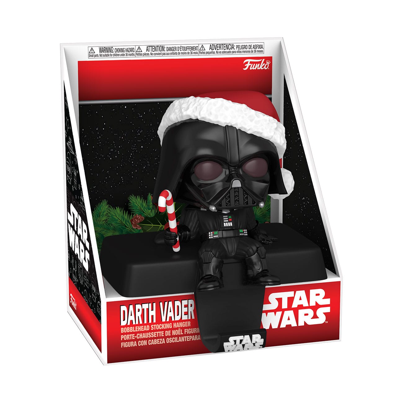 Pop! Stocking Hanger Darth Vader avec Canne à Sucre