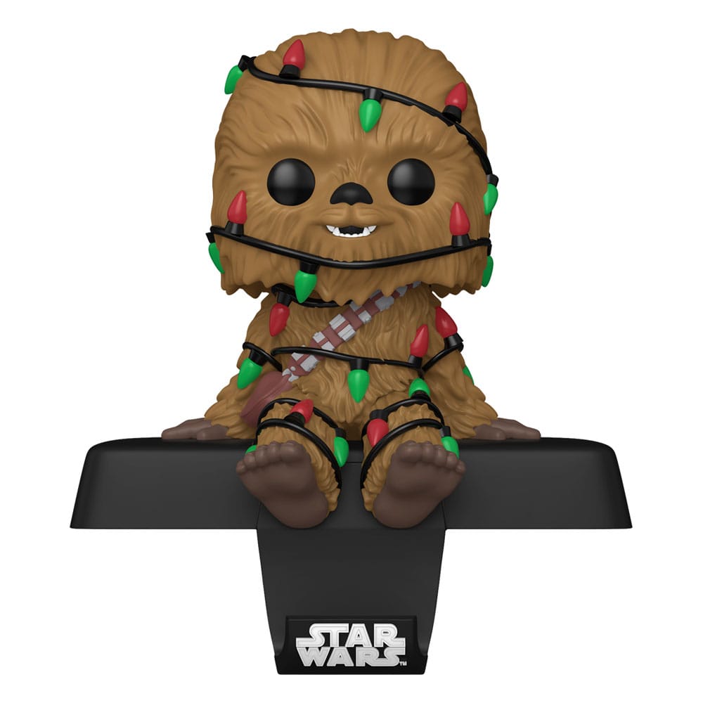 Pop! Stocking Hanger Chewbacca avec Guirlandes de Noël