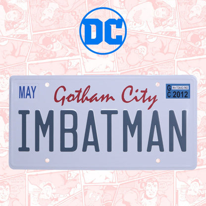 Batman License Plate