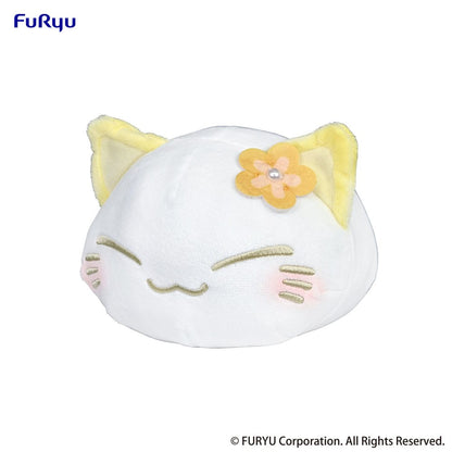 Peluche Nemuneko Cat : Yellow