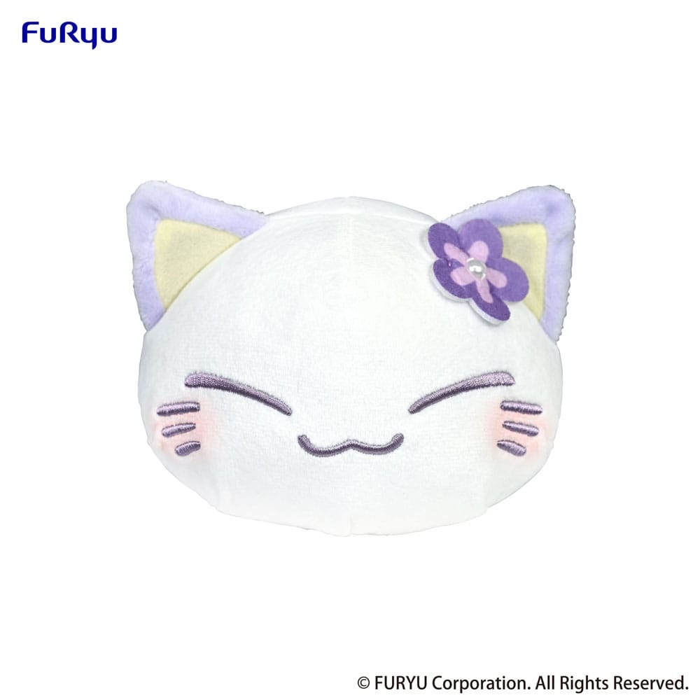 Nemuneko Cat Plush: Purple