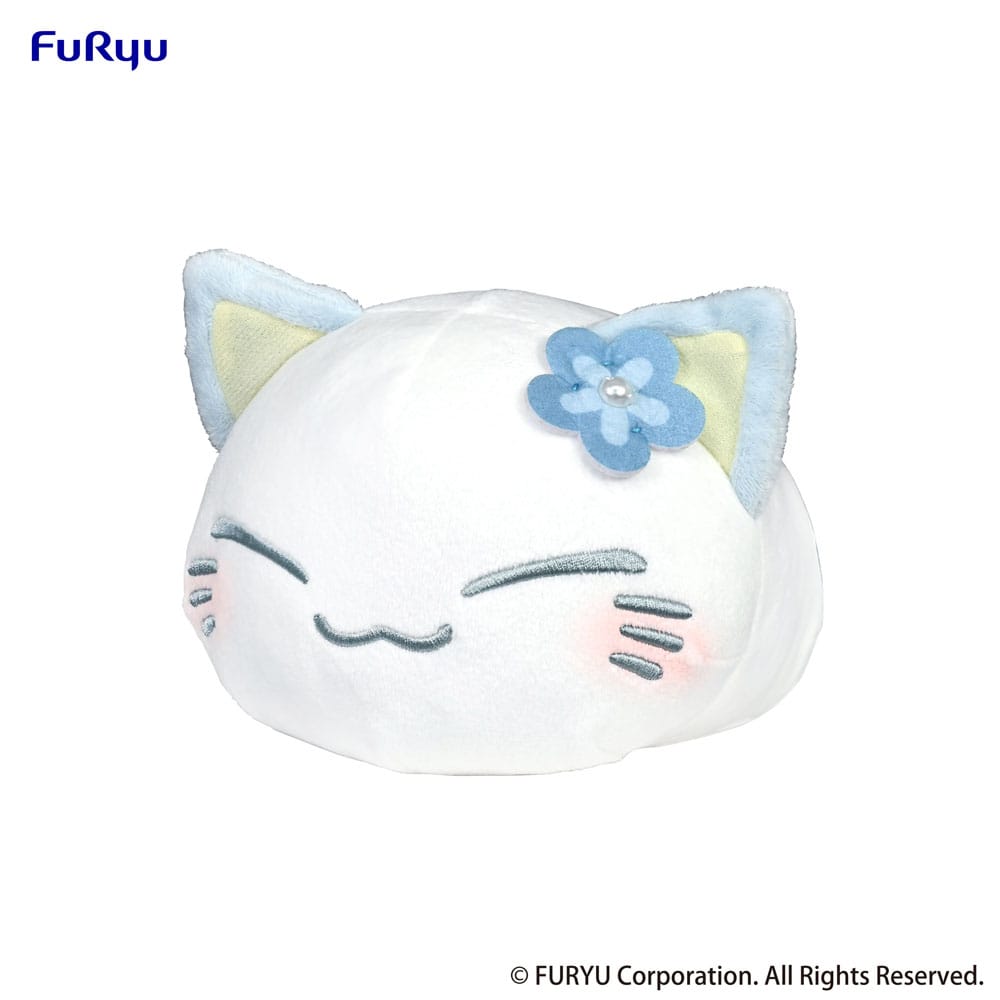 Nemuneko Cat Plush: Blue