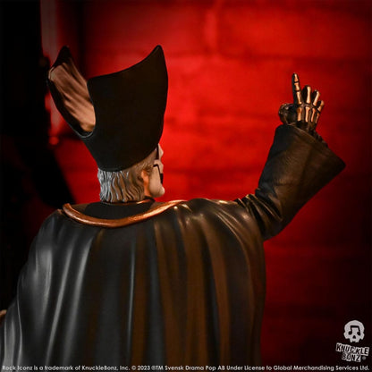 Papa Emeritus IV Statuette (Schwarze Roben) - Rock Iconz 