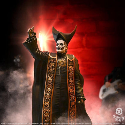 Papa Emeritus IV Statuette (Schwarze Roben) - Rock Iconz 