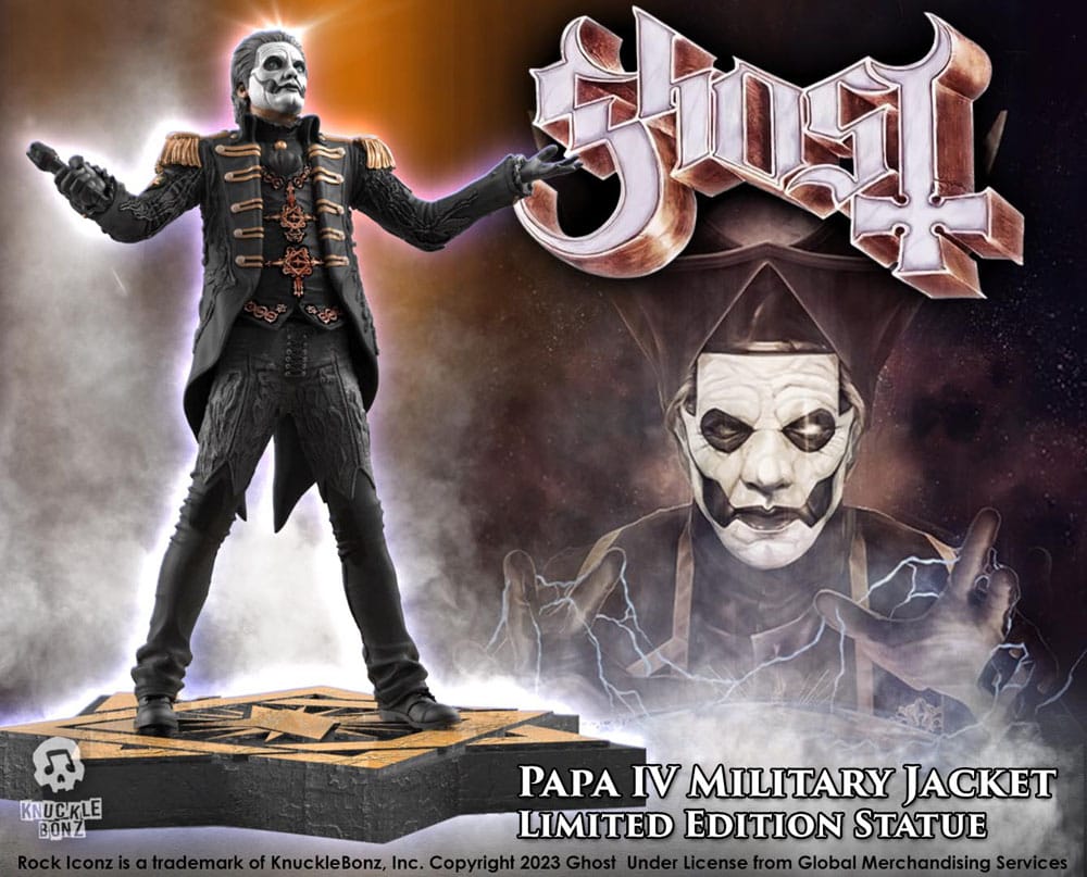 Papa Emeritus IV Statuette (Militärjacke) - Rock Iconz 