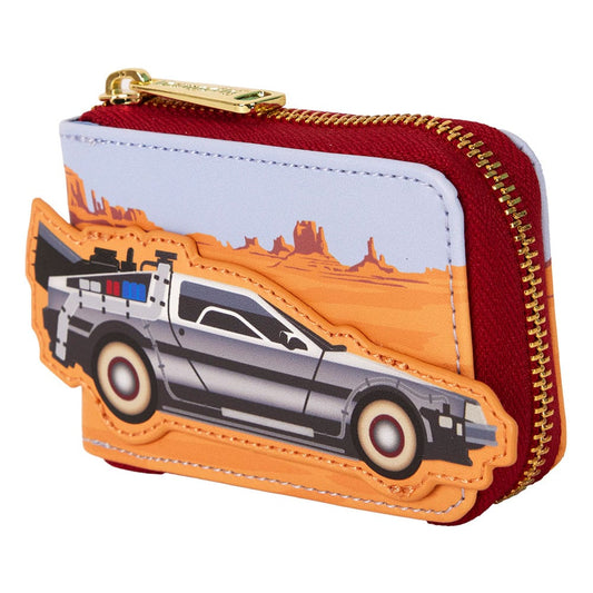 Universal by Loungefly Porte-monnaie Back to the Future 40th Anniversary Delorean