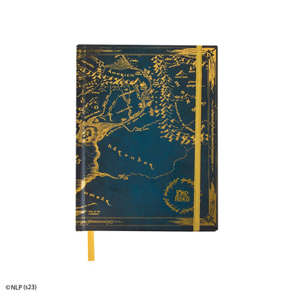 Lord of the Rings Notebook - Middle Earth Map