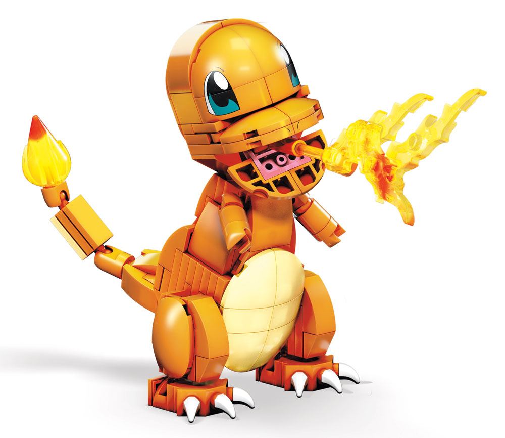 Mega Construx Pokémon-Konstruktionsspiel – Charmander 