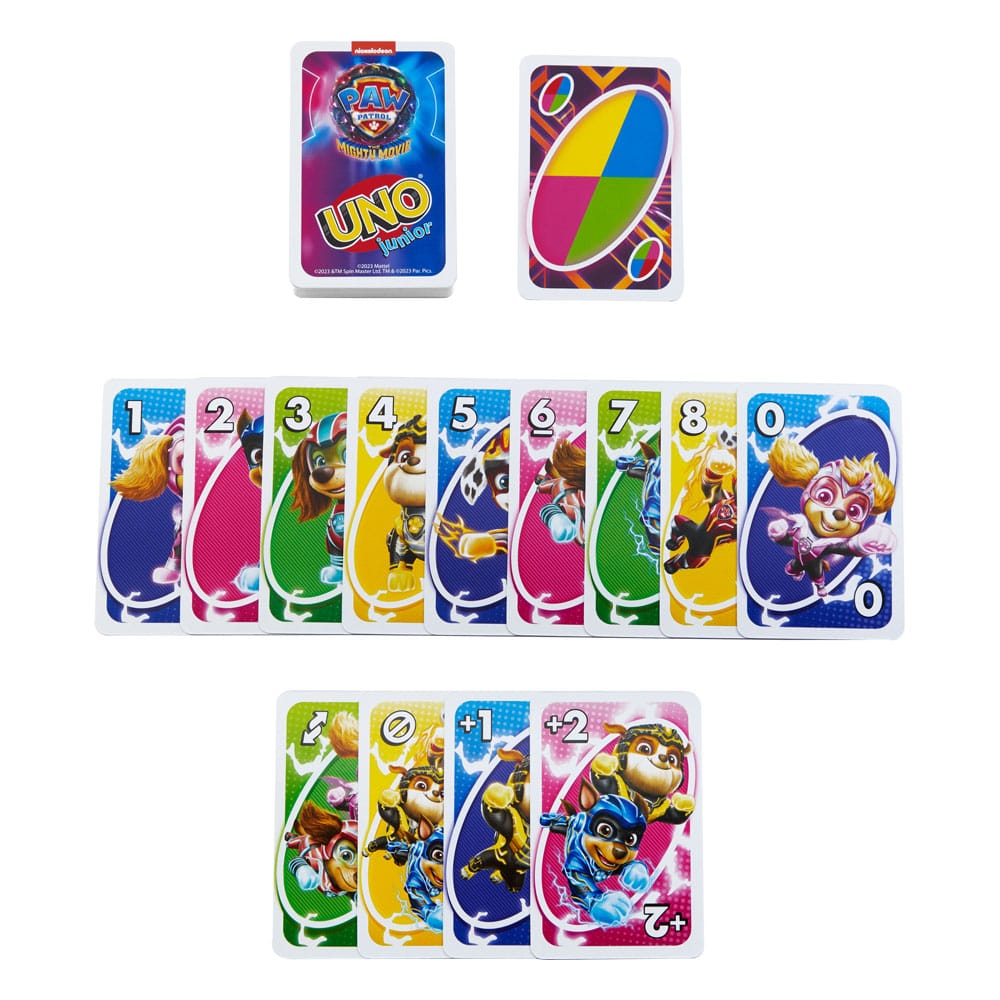 UNO Junior Card Game - Paw Patrol the Movie 